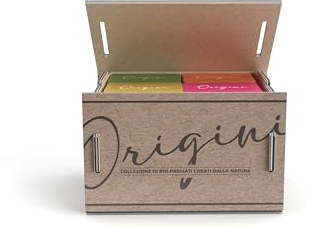 Riso Vignola, Origini, Cofanetto Degustazione Riso, Box Selezione Varietà di Riso Carnaroli e Verelé, Contiene 4 Latte Salvafreschezza da 500gr, Ricettario Incluso