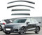 WANGJF Windabweiser für Audi A3 Hatchback Sportback 2021,Autofenster Regenschutz,Seitenfenster Deflectors Sonnenblenden Regenschutz Rauch Fenster Visier.