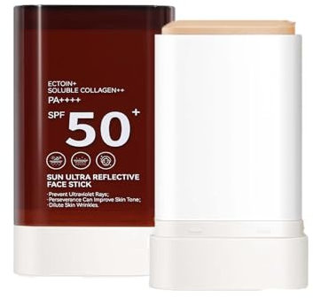 SPF50+ Foundation Stick,3in1 Flawless Matte Creme Foundation, Langanhaltend Concealer Abdeckung,Feuchtigkeitsspendender leichter Foundation-Stift,PA++++Sun Protection Anti-wrinkle Foundation Stick