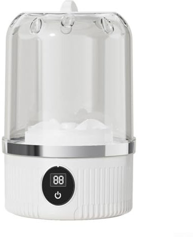 Aprilsunnyzone Small Portable Washing Machine, Automatic Wireless Washing Machine, With Clear LCD Panel, Smart Monitoring