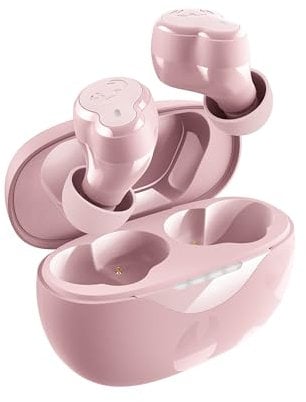 Fresh 'n Rebel Twins Breez, Ëcouteurs Intra-Auriculaires Bluetooth sans Fil, Ultra Compacts, Appels Pratiques, Bluetooth 5.4, Bouton de contrôle cliquable, 30 h d'autonomie (PastelPink)