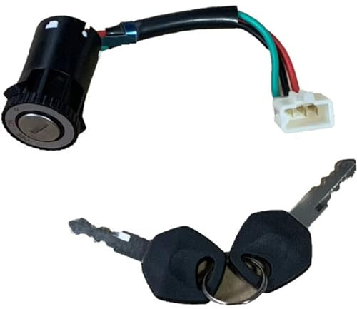 Interruttore Accensione Chiave Interruttore Avviamento Chiave Auto Elettrica Bambini Giocattolo Interruttore Chiave Auto Giocattolo Bambini Interruttore Chiave Ricambio(A6)