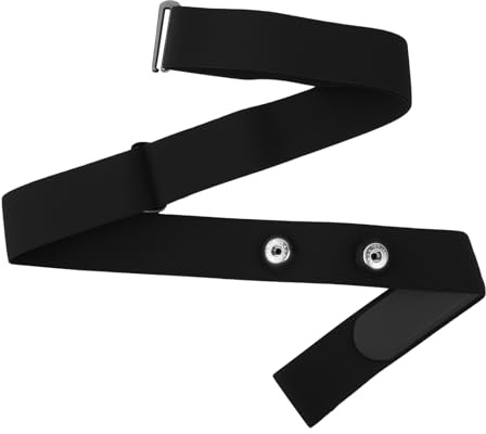 Herzfrequenzmesser Ersatz Brustgurt für Polar H10 H9 H7 H1, verstellbare wasserdichte weiche Gurte kompatibel mit Wahoo Garmin Moofit Powr Labs COOSPO XOSS Brustgurt