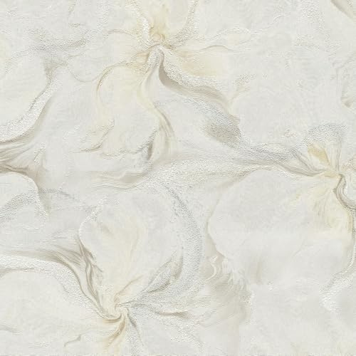 Erismann Aurora 10514-38 Tapete mit flüssigem Marmor, Wirbelmuster, metallisch, floral, moderner Industrie-Stil, perfekt für Wände, Wohnzimmer, Schlafzimmer, Taupe
