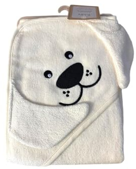 Baby Kapuzenbadetuch mit niedlichem Tier » Badetuch 76 x 76 cm » Kleinkind Bade Handtuch mit Kapuze » 100% reine Baumwolle