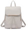 Miss Lulu Rucksack Damen Kunstleder Rucksack Damen Elegant Rolltop Rucksack Damen Tunnelzug-Design Cityrucksack Tasche Schulrucksäcke