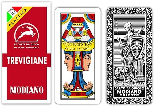 Modiano Carte regionali Trevigiane 100% plastica