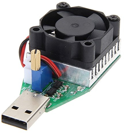 DollaTek Elektronischer Lastwiderstand USB Interface Entladung Batterie Test Kapazität 0.15-3A 15w mit Lüfter