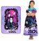 Franco Disney Descendants 3 Kinderbettwäsche aus weichem Plüsch, 116,8 x 152,4 cm
