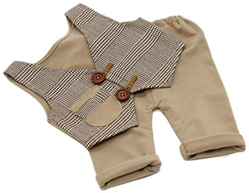 Asudaro Neugeborene Fotografie Kleidung Set Baby Photo Prop Outfits Kleidung Baby Gentleman Weste + Shorts Anzug Overalls Kinder Kostüm