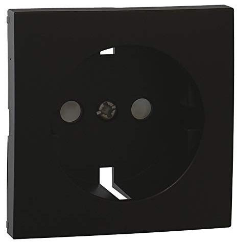 Efapel logus 90 - Tapa con protección base schuko logus negro 90632 TPM