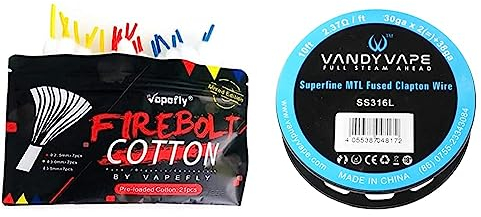 Vapefly Firebolt Cotton Threads Mixed Edition, Watte, ohne Nikotin