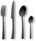 ECHTWERK Tafelbesteck Avelino, Black Edition, 16-teilig, Essbesteck für bis zu 4 Personen, Edelstahl 18/10, mattiert, Hochwertiges Besteck Set, für Esstisch, Tischdeko für Hochzeiten & Festtafel