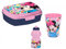 Zeus Party Kit Porta Merenda, Bicchiere, Borraccia dei tuoi personaggi preferiti (Minnie)