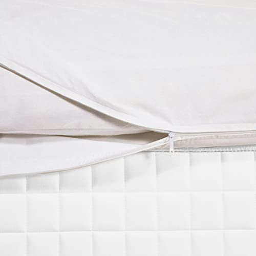 Linens Limited Value Range Anti Allergy Polypropylene Corovin Woven Zipped Duvet Protector, Double