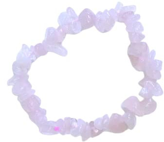 ZEN&TAO Natural Chakra Gemstone Crystal Bracelets Multiple Items Pack for Yoga Meditation Prayer Healing Protection and Gifting (Rose Quartz)