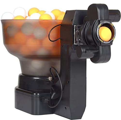 Kweetle Robot da ping-Pong con 36 diverse palle di rotazione, macchina da ping Pong automatica per l'allenamento