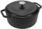 Victoria Dutch Oven Gusseisen Emailliert, Induktion 29cm, Topf Brot Backen 6,6 L, PTFE und PFOA Frei, Geeignet für Feuer, Grill, Backofen, Ceranfeld, Kochfeld, Gas