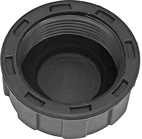 PP Gewindefitting | Kappe rund mit Dichtung | Innengewinde 1/2 bis 2 Zoll | Garten Gewinde Fitting Kunststoff PE PVC > 2 Zoll