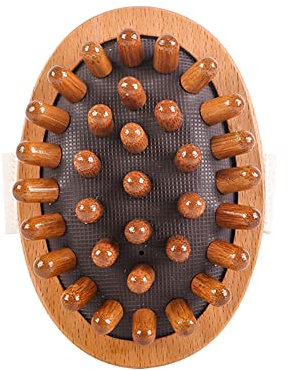 Bizzico Brosse de Massage Meridien Kneading Corps Entier Prévention Varices et Graisse Superflue