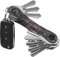 KeySmart Schlüssel-Organizer aus Kohlefaser, Schlüsselanhänger – roter kompakter Schlüsselhalter aus geschmiedeter Kohlefaser, schwarz, EDC-Schlüssel-Smart-Schlüsselhalter, bis zu 14 Schlüssel