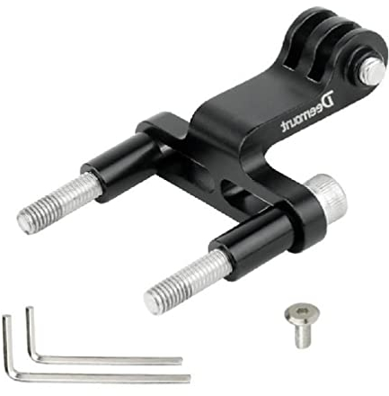 Front Light Flashlight Holder Fork Mount Bracket Universal Bike Headlight Metal Bracket Camera Mount Holder Bike Headlight Bracket Adapter