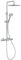 Jacob Delafon Colonne Douche thermostatique Metro 3 Jets, économie d'eau, chromé