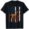 Jäger Hirsch Elch Bock jagen Elkaholic T-Shirt