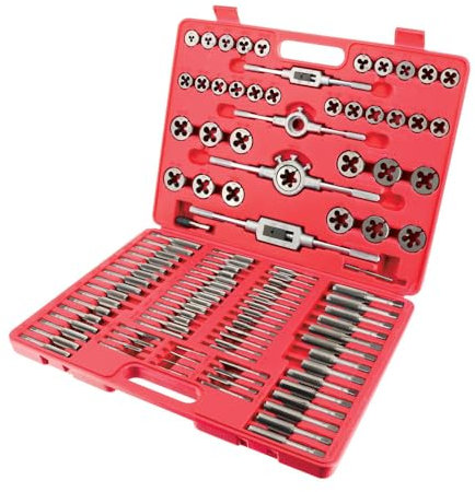 Autobest Coffret tarauds et filières 110 pièces HSS