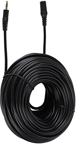 Cable Auxiliar Para Conector De Auriculares, Cable Adaptador De Conector Auxiliar De Audio Macho Y Hembra De 3,5 Mm, Cable De Extensión Para Auriculares Para Sistema De Altavoces(30m)