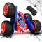 Tecnock 2025 Remote Control Cars with 2.4 Ghz Remote Control 360°Flip Stunts RC Car Monster Truck with Colorful Light for 3-12 Years Outdoor Toy Gift for Kids