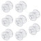 8 Stück Jalousienkordel Klampe Jalousie Schnurwickler Fenster Jalousien Schnurhalter transparente Klampe für Zuhause Büro