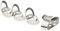 FYOBOT 4Pcs Metal Adjustable Thumb Finger Guitar Picks für Akustikgitarren Banjo Ukulele