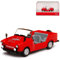 Trabant 601 Kübel Kübelwagen Cabrio Rot Feuerwehr LEAG Brandenburg 1964-1990 H0 1/87 Herpa Modell Auto