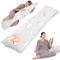 Seitenschläferkissen Schwangerschaftskissen Stillkissen 40 x 145 cm mit bezug Lagerungskissen, Kissen für Frauen und Seitenschläfer, Baby Pregnancy Pillow XXL 40x145