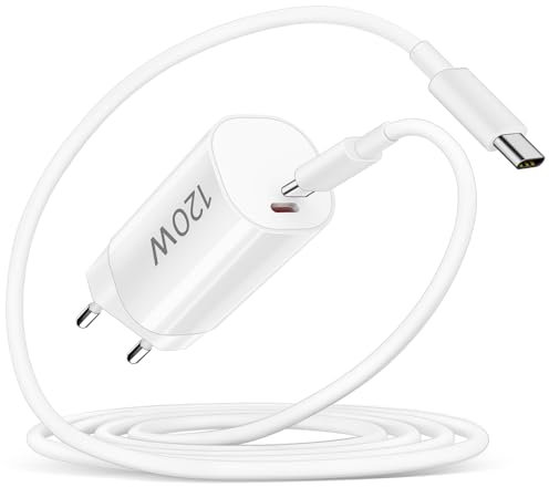 120W Chargeur Rapide avec Câble USB C 1m pour Xiaomi Redmi Note 14 11 12 Pro+ 5G 13T 12T 11T Black Shark 5 4 POCO F4 GT F6, Chargeur Turbo pour Xiaomi 15 14 Ultra POCO F6 F7 X7 Pro Redmi Note 14S