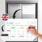 Finoly Magnetic Calendar for Fridge July 25 to Dec 26 (18 Months) A4 | Tear-Off Wall Calendar 2025-2026 30x21 cm | Fridge Calendar Magnetic Kitchen UK 2025 2026 | Magnetic Year Calender for Fridge