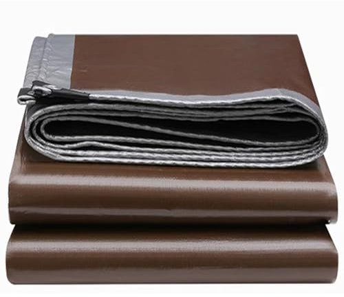 YWBXSHKD Lona Pesada De PVC para Camiones con Ojales 4x8m, Lona De ProteccióN Impermeable, Resistente A Los Rayos UV, Resistente Al Desgarro E Impermeable