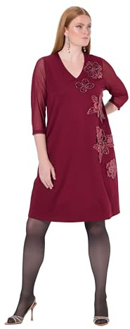 Ulla Popken Damen Midikleid