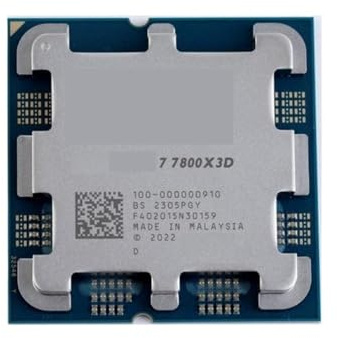 7 7800X3D 8 núcleos 16 Hilos procesador de Juegos de Escritorio AM5 R7 7800X3D L3 caché = 96M
