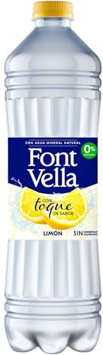 Font Vella Agua Mineral Sabor Limón, 1.15L