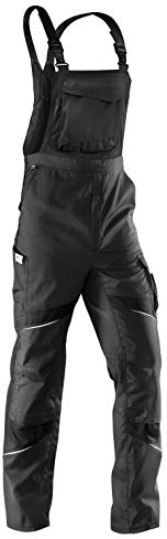 KÜBLER Workwear | KÜBLER ACTIVIQ Arbeitslatzhose | Schwarz | Größe 58