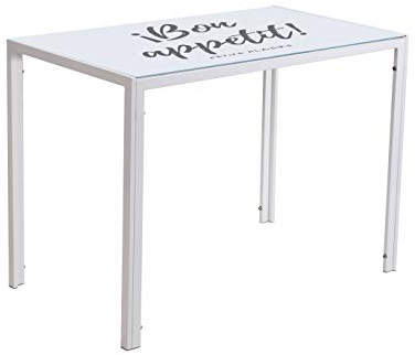 Noorsk Design Mesa de Cocina Kiev Blanca