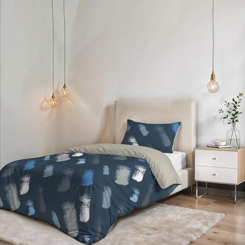 Italian Bed Linen Fantasy Bettbezug, Gessetti, Einzelne