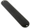 Blank Telecaster Style Guitar Control Plate - Black