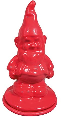 Rayher 34446000 Latex Vollform-Gießform Gartenzwerg, 6 x 12,5 cm, ideal zum Gießen von Kreativ-Beton, Raysin Gießpulver, Keramikpulver, Seife, Wachs etc., Weiß