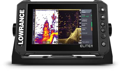 Lowrance Elite FS 7 Fish Finder (No Transducer) with Preloaded C-MAP Contour+ Charts