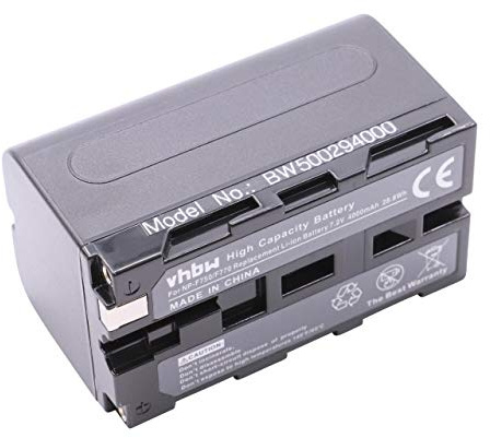 vhbw Akku kompatibel mit Nikon VM7200, VM720 Videokamera Camcorder (3600 mAh, 7,2 V, Li-Ion)