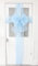 Christmas Concepts® DIY Decorative Door Bow With Diamante Decoration - Wedding/Parties/Christmas (Baby Blue)