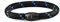 Segeltau Armband Geflochten Nautisch mit Magnetverschluss Seil Armbänder Maritim Surferarmband Galeara Nau (Nau Schwarz - Blau, 185)